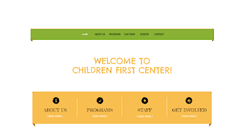 Desktop Screenshot of childrenfirstcenter.org